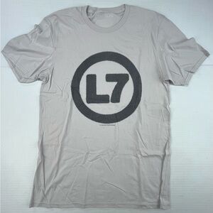L7 band logo T-shirt Medium New
